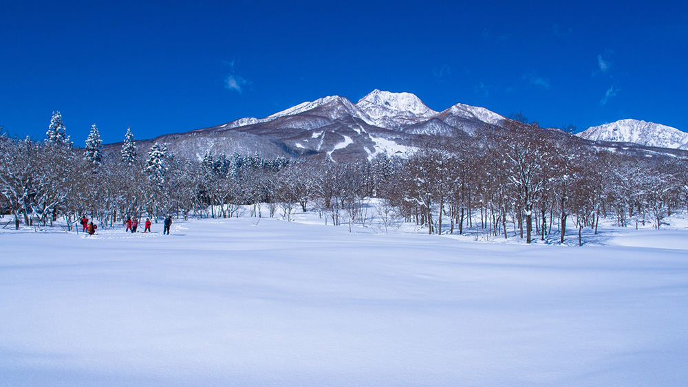 妙高高原のスキー場画像
